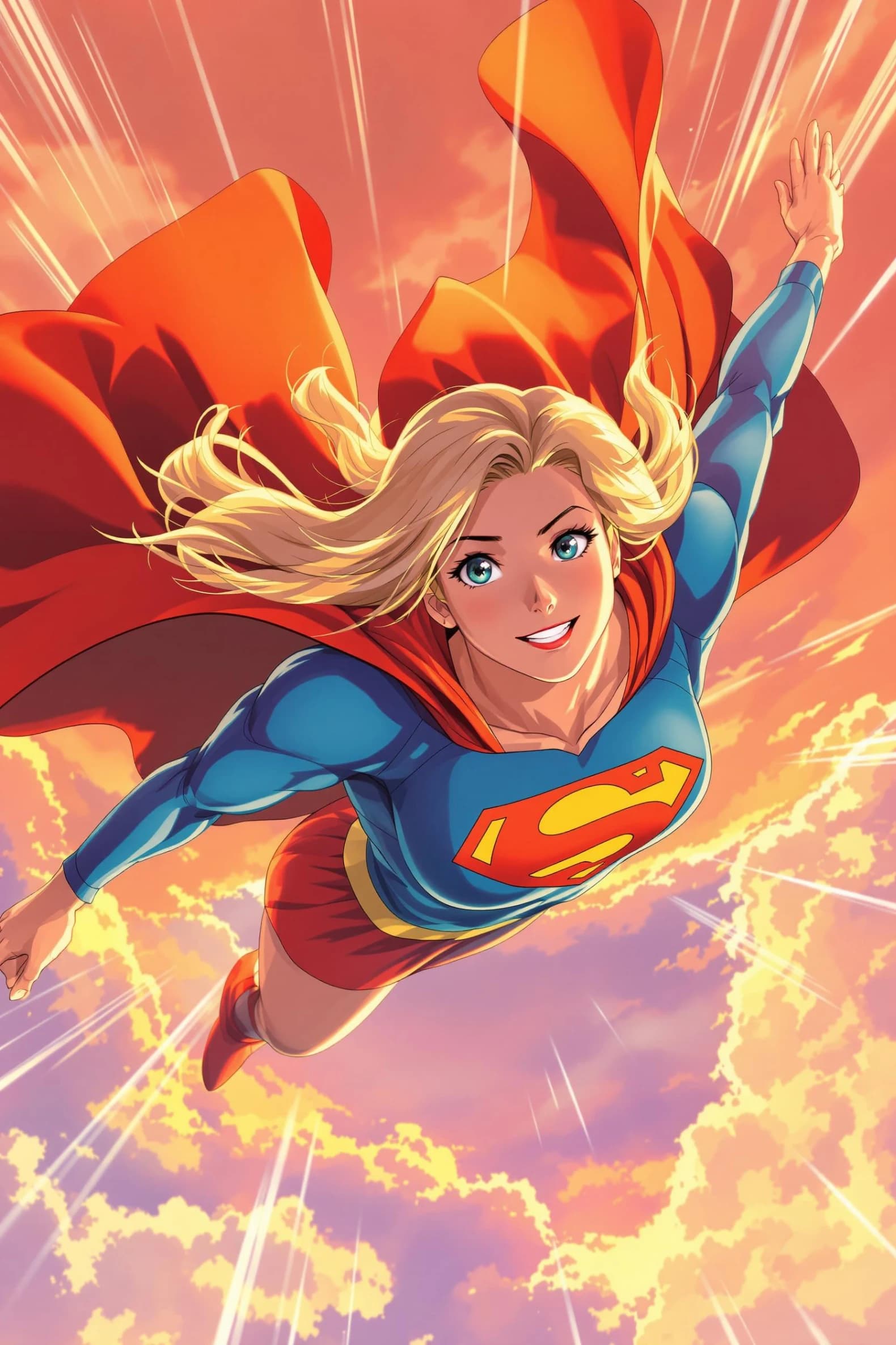 1990s Anime Supergirl