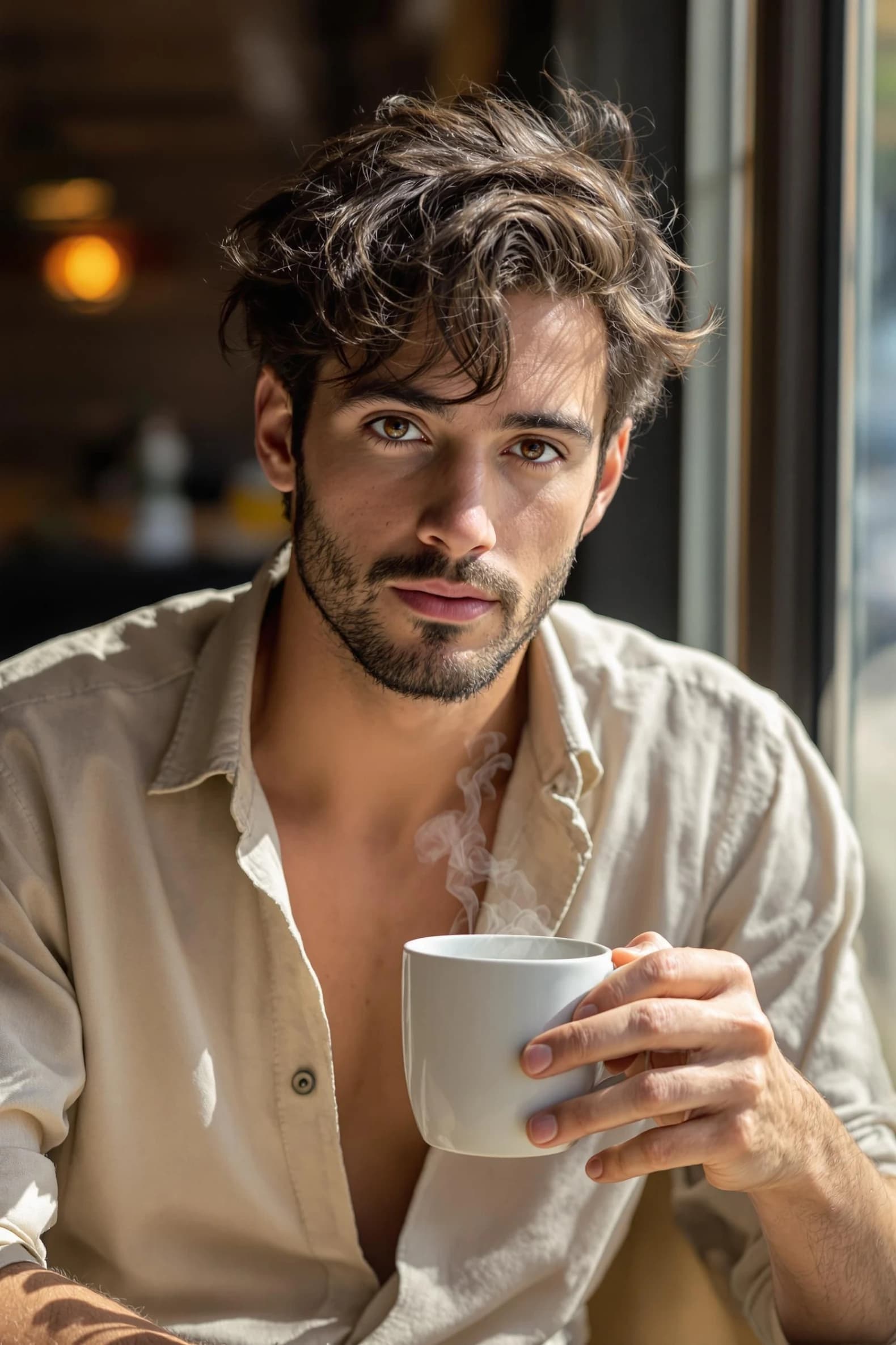 Personification of Coffee