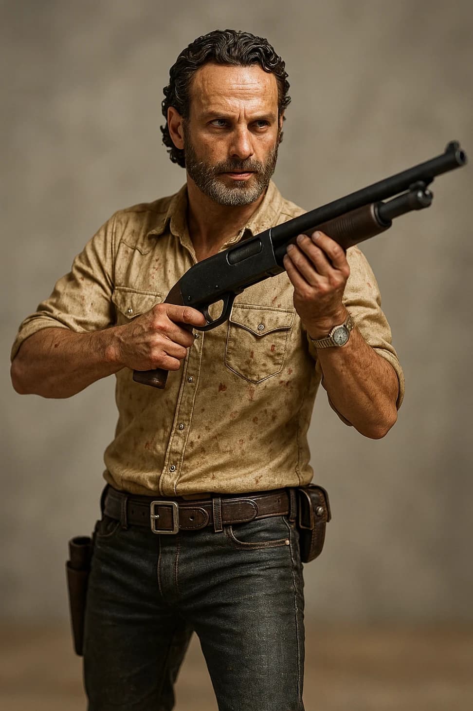 Rick Grimes 1/8 Scale Action Figure