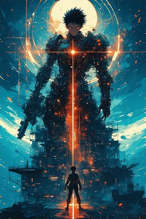 Akira-Style Cyberpunk Anime Frames