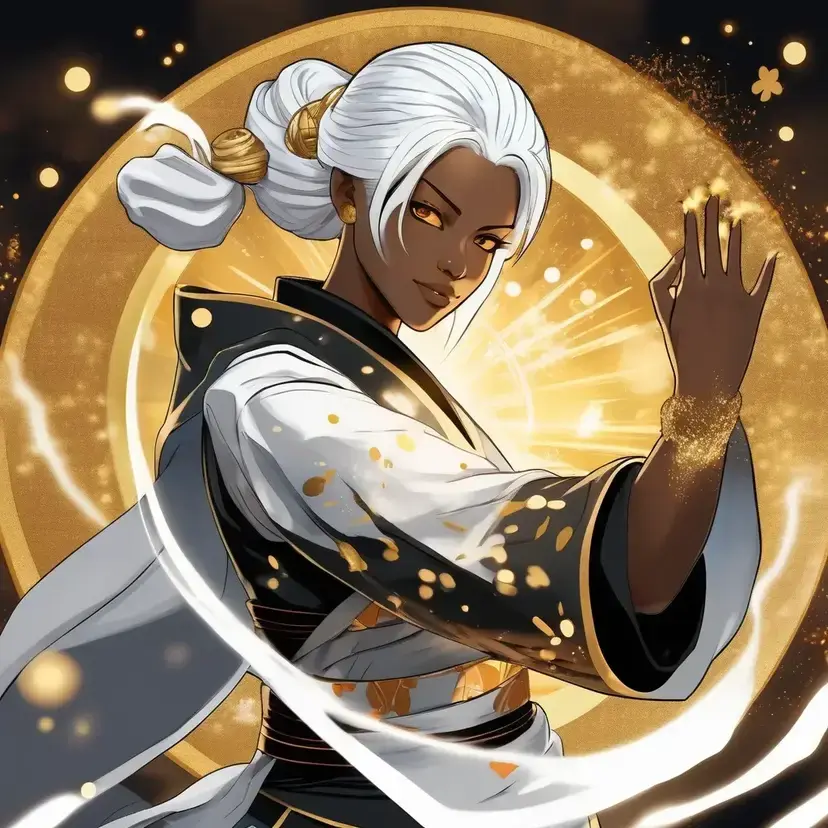 Golden-Eyed Sorceress