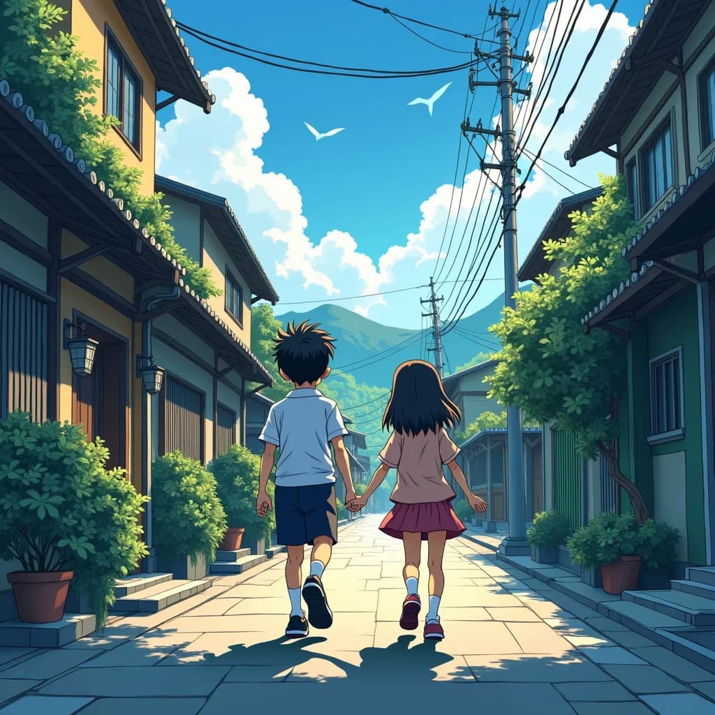 Anime Street Walk