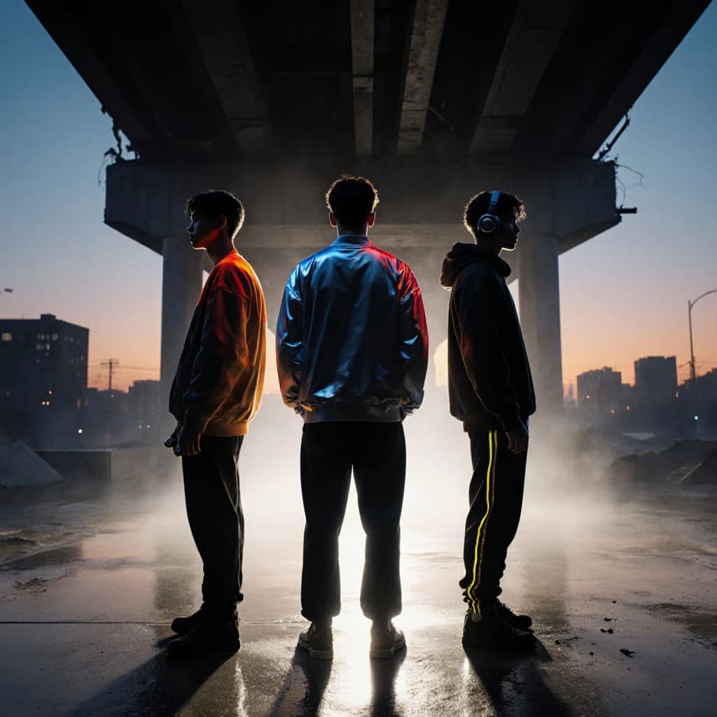 Elemental Trio at Dawn