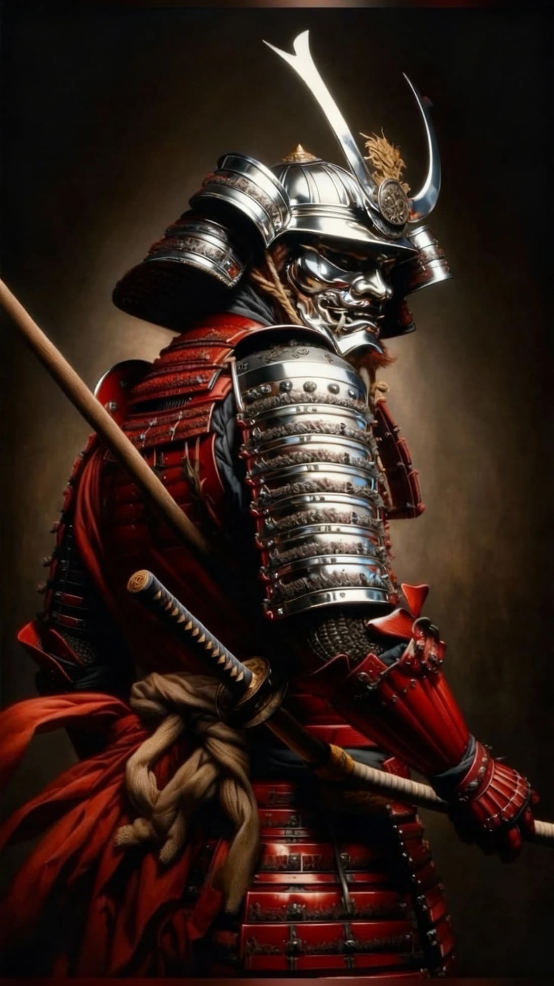 Chrome Metallic Mask