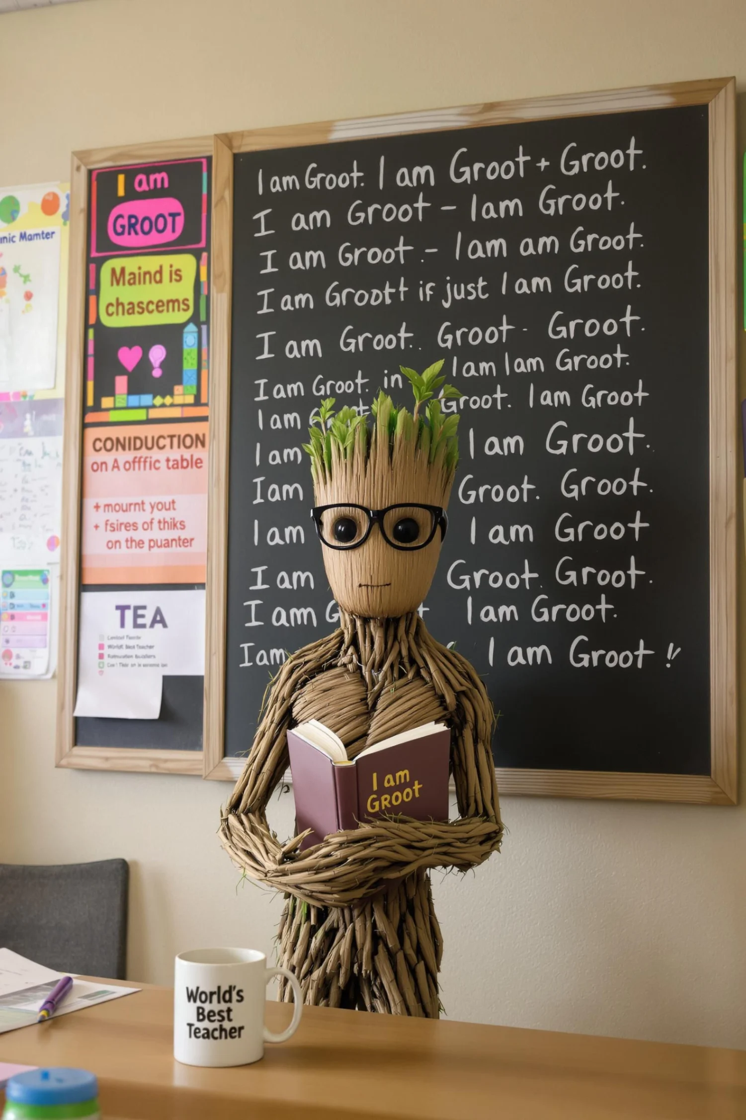Groot as Substitute Teacher