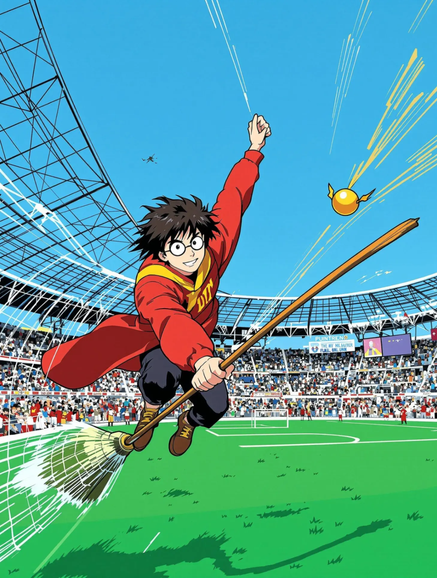 Harry Potter World 80s Anime