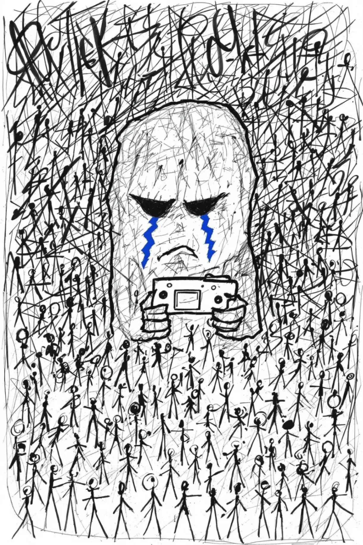 Nightmarish Monster Scribbles