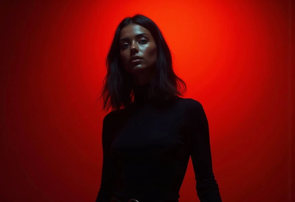 Elegant Alien Woman Character