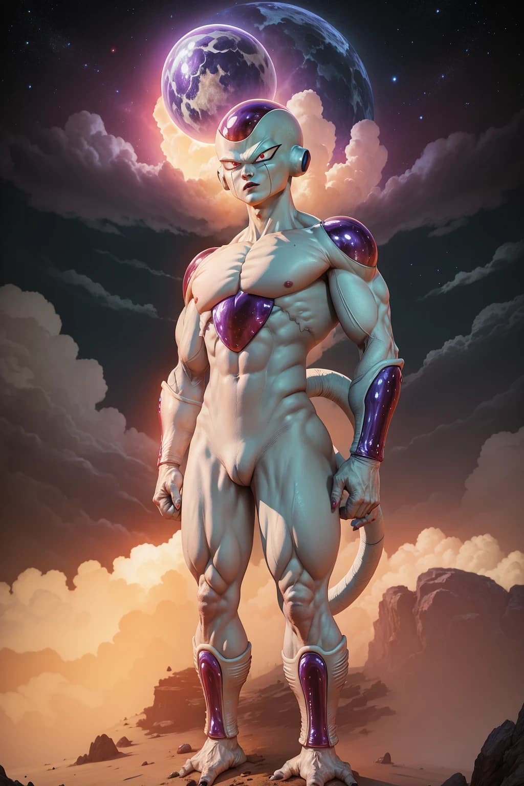 Frieza Full Body in Space