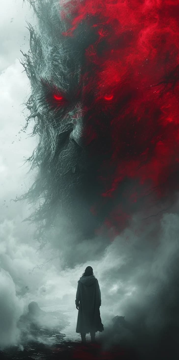 Evil Demon Illustration