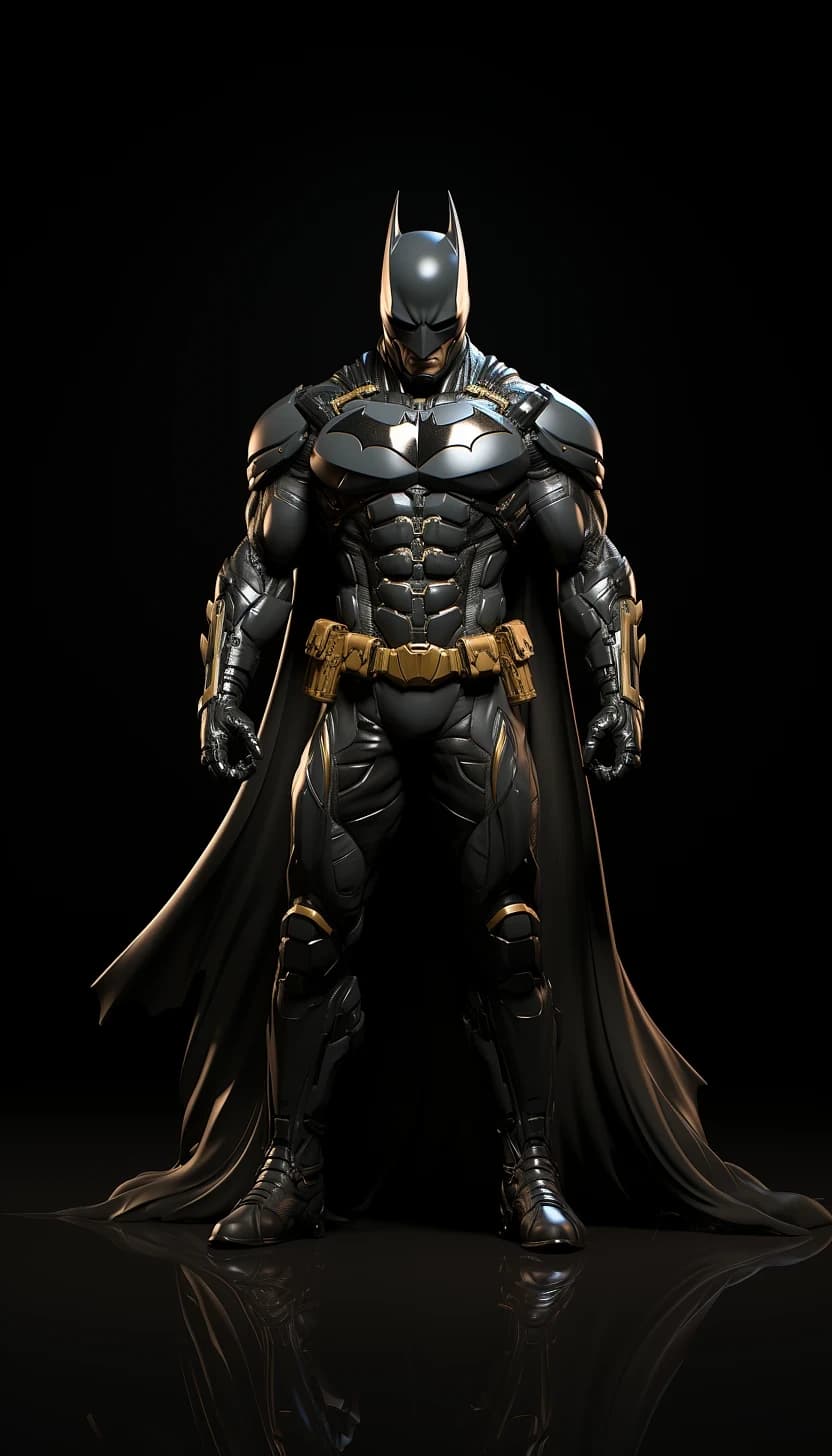 Full Body Batman Cartoon