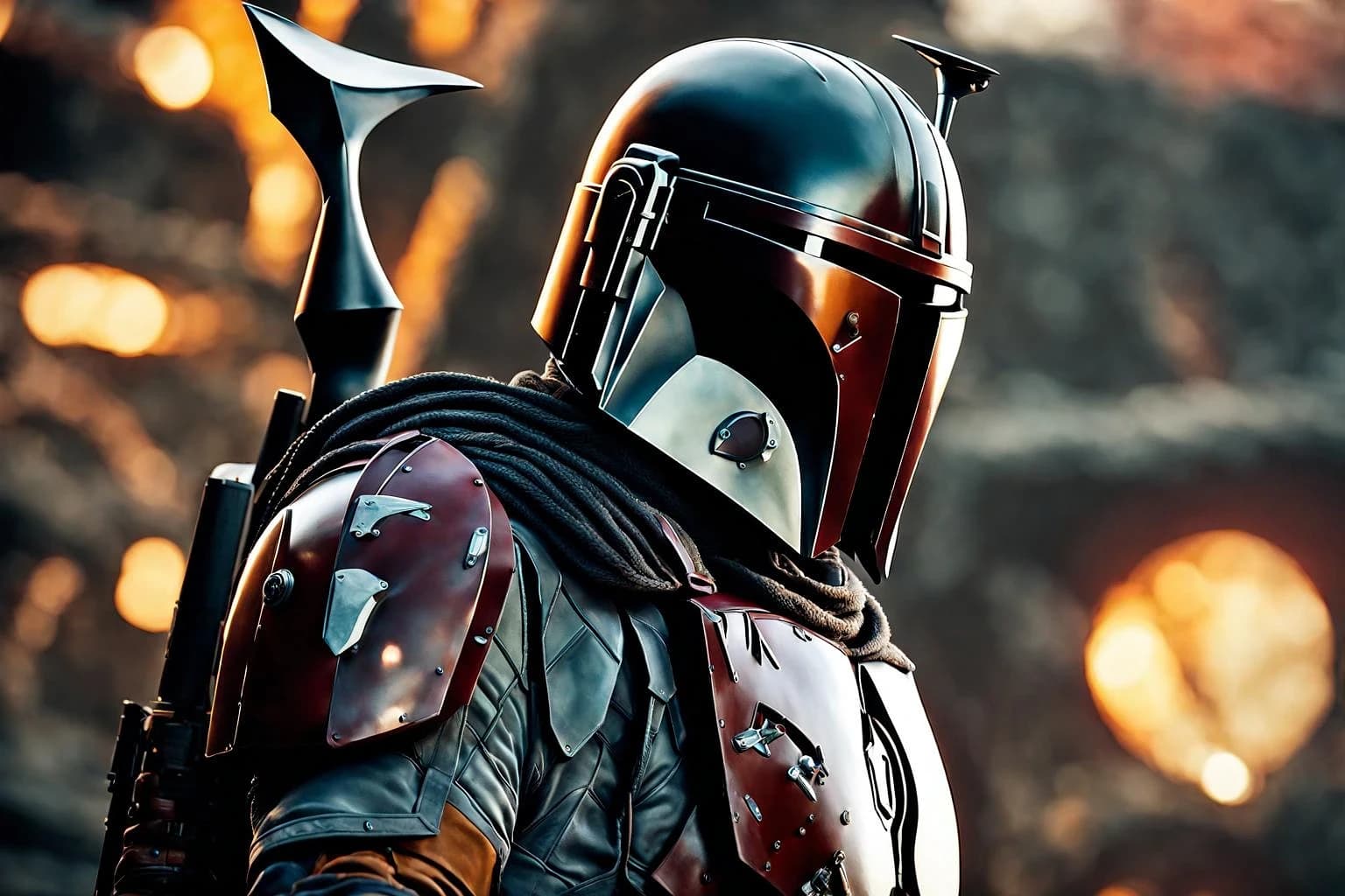 Mandalorian Hyperrealistic Wallpaper